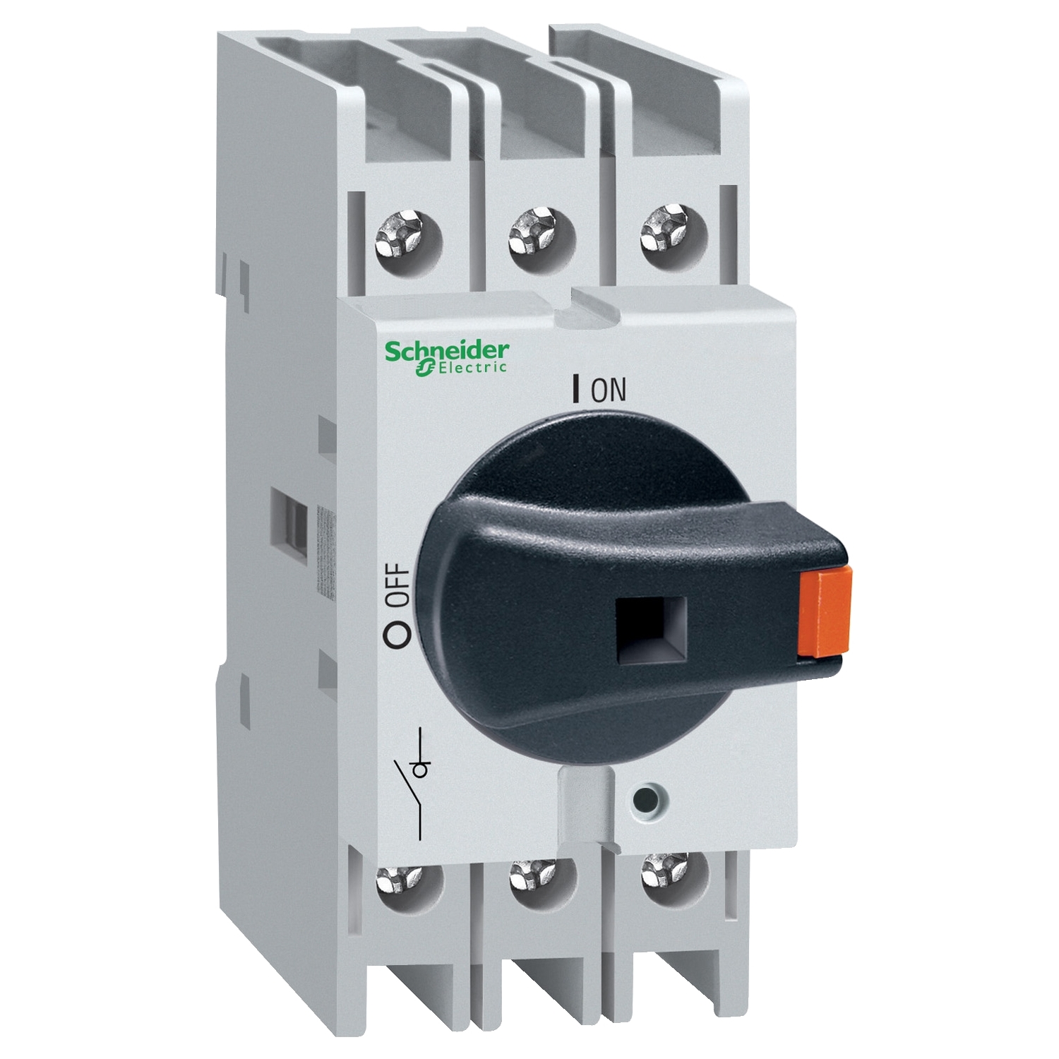 Schneider Electric Non-Fusible Disconnect Switch; 3-Pole; 32A; Rotary; Selector Switch; UL 508